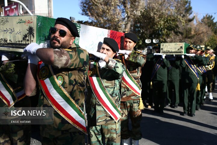 تشییع شهید گمنام بجنورد