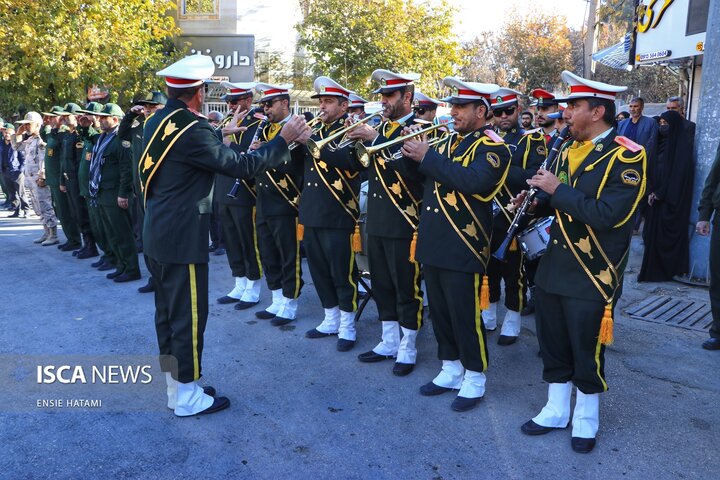 تشییع شهید گمنام بجنورد