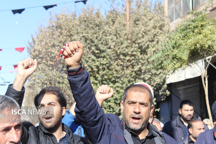 تشییع شهدای گمنام استان یزد با حضور مردم