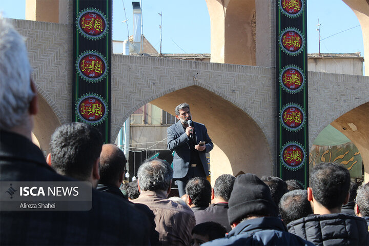 تشییع شهدای گمنام استان یزد با حضور مردم