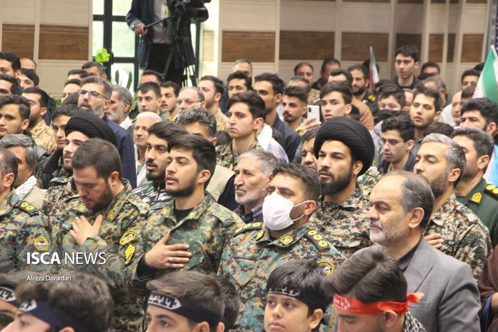 روز بسیج در اردبیل