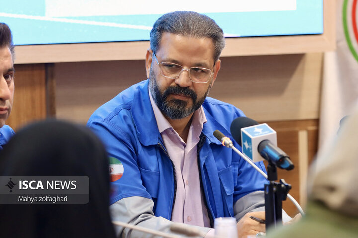 نشست خبری مدیران کل برگزار کننده بیست و هفتمین مانور سراسری زلزله مدارس استان یزد