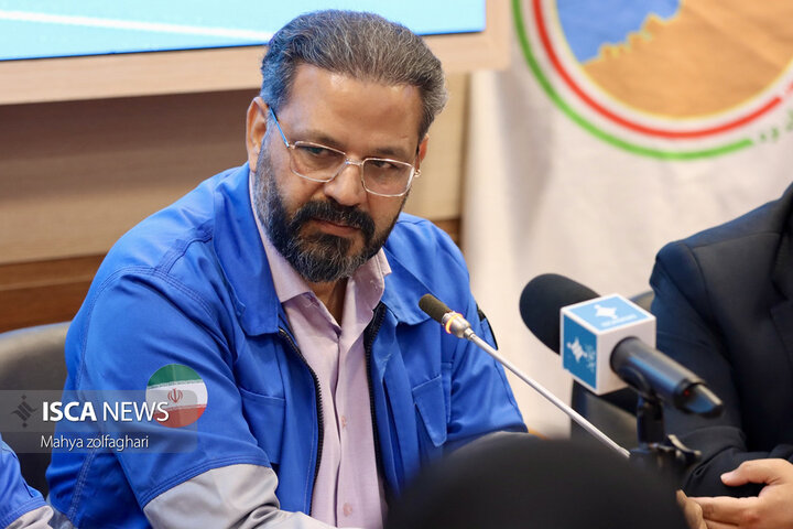 نشست خبری مدیران کل برگزار کننده بیست و هفتمین مانور سراسری زلزله مدارس استان یزد