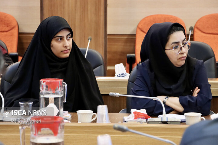 نشست خبری مدیران کل برگزار کننده بیست و هفتمین مانور سراسری زلزله مدارس استان یزد