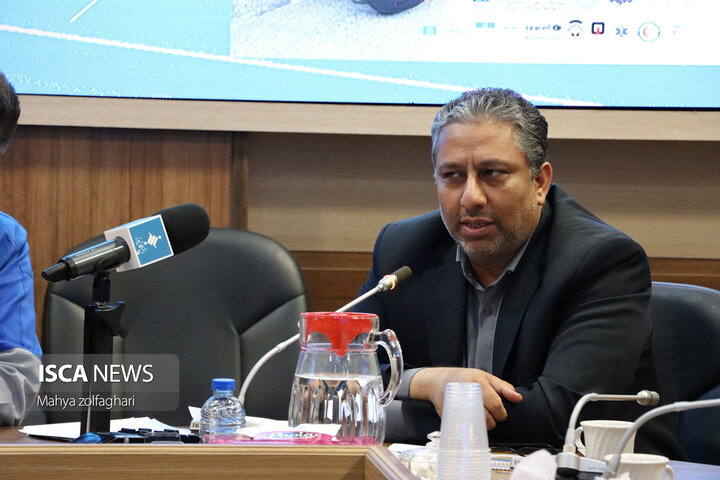 نشست خبری مدیران کل برگزار کننده بیست و هفتمین مانور سراسری زلزله مدارس استان یزد