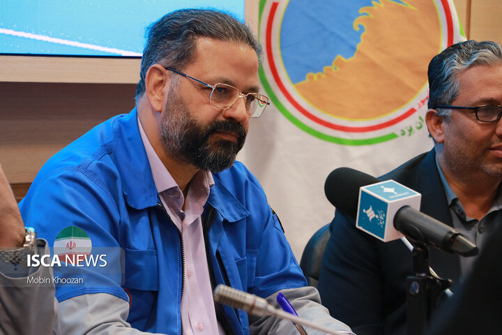 نشست خبری مدیران کل برگزار کننده بیست و هفتمین مانور سراسری زلزله مدارس استان یزد