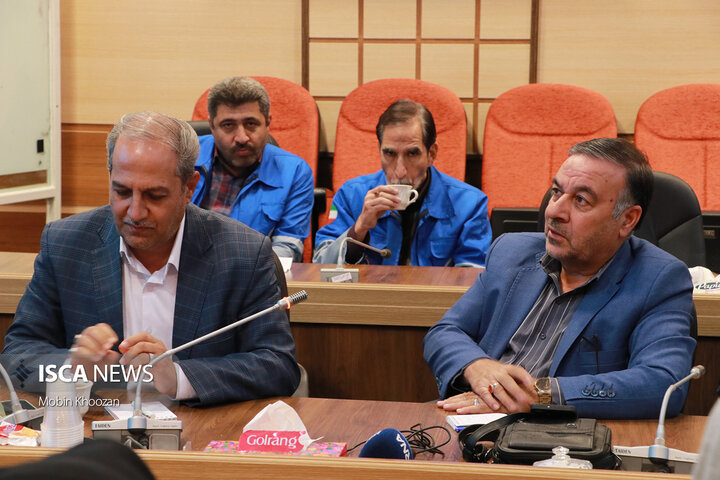 نشست خبری مدیران کل برگزار کننده بیست و هفتمین مانور سراسری زلزله مدارس استان یزد