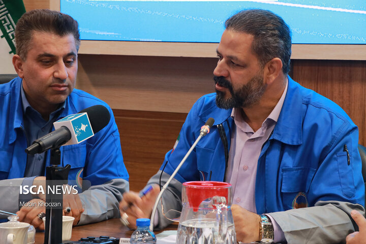 نشست خبری مدیران کل برگزار کننده بیست و هفتمین مانور سراسری زلزله مدارس استان یزد