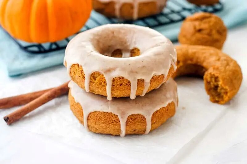 آموزش شیرینی پزی / طرز تهیه دونات کدو حلوایی