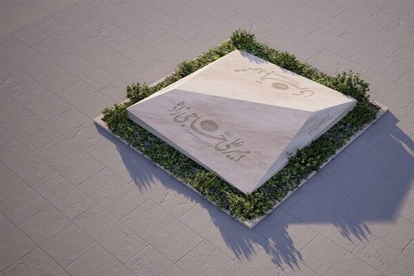 سنگ مزار جدید شهیدان حاجی زاده و باقری + عکس