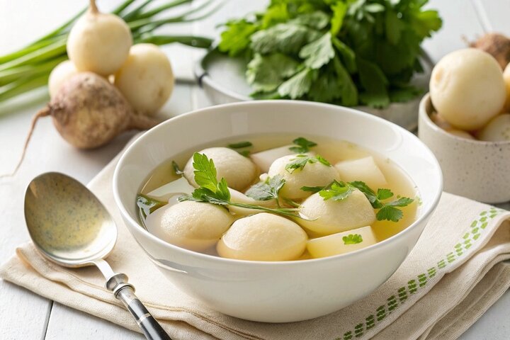 پخت شلغم در شیشه؛ بهترین روش پخت برای درمان فوری سرماخوردگی + روش تهیه