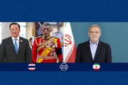 پیام تبریک پزشکیان به پادشاه و نخست وزیر تایلند