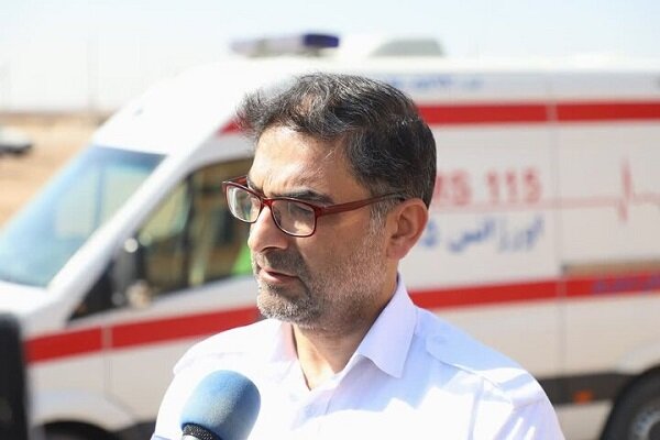 واژگونی خودروی ساینا در قم با یک کشته و ۷ مصدوم