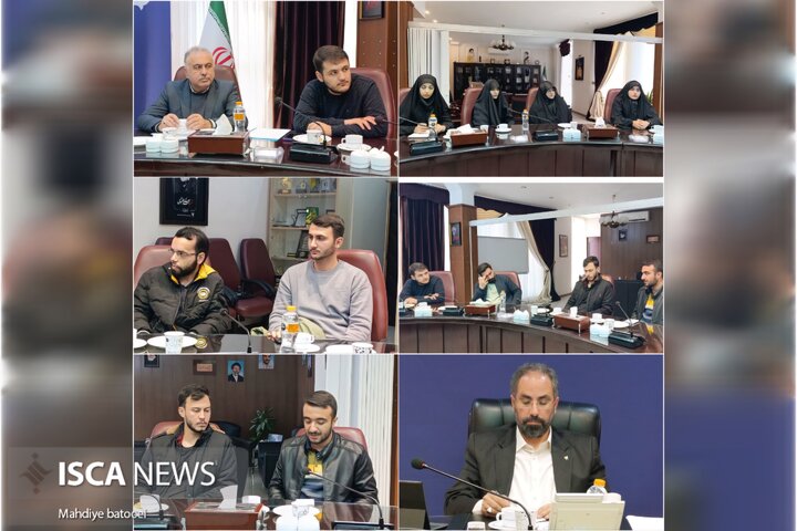 اولین نشست مرکز هماهنگی بسیج دانشجویی دانشگاه‌های آزاد قزوین برگزار شد