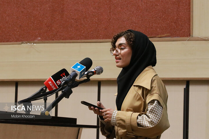 نشست پرسش و پاسخ دانشجویی با حضور سخنگوی دولت چهاردهم به مناسبت روز دانشجو در دانشگاه یزد