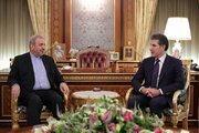 رایزنی سفیر ایران با رییس اقلیم کردستان عراق