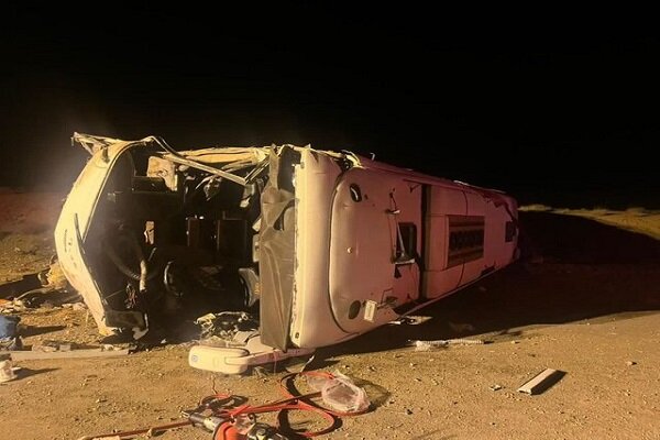 جزئیات حادثه واژگونی اتوبوس در محور نطنز از زبان رئیس پلیس راهور