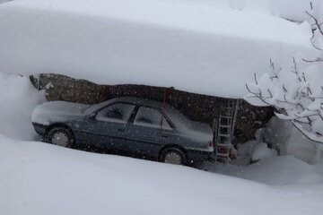 لنده، پربارش‌ترین نقطه استان شد