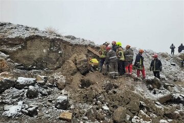 کارتن خواب مشهدی زیر آوار جان باخت