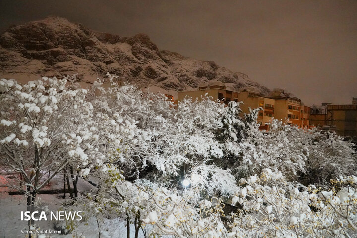 اصفهان برفی