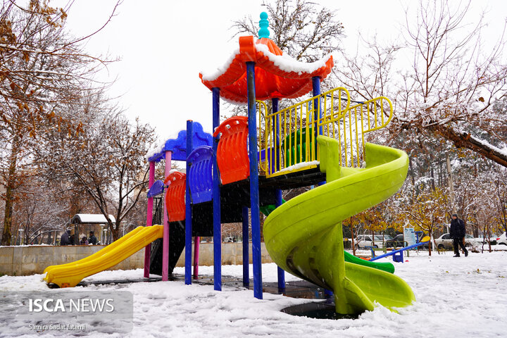 اصفهان برفی