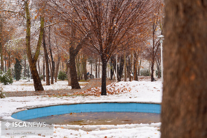 اصفهان برفی