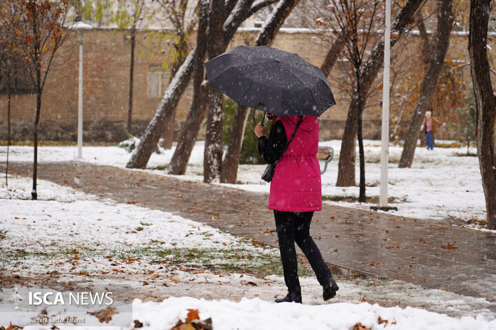 اصفهان برفی