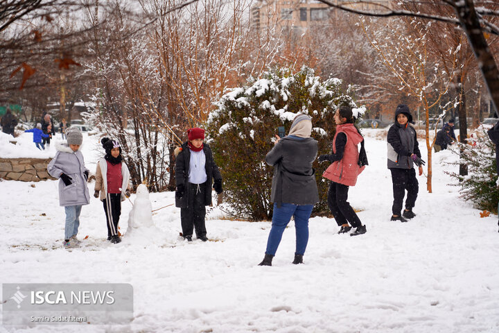 اصفهان برفی