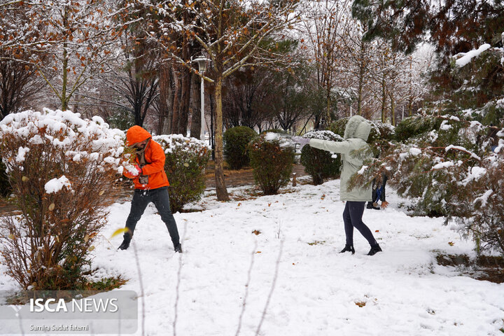 اصفهان برفی