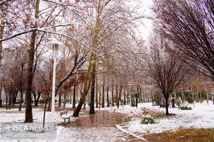 اصفهان برفی