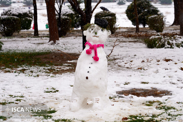 اصفهان برفی