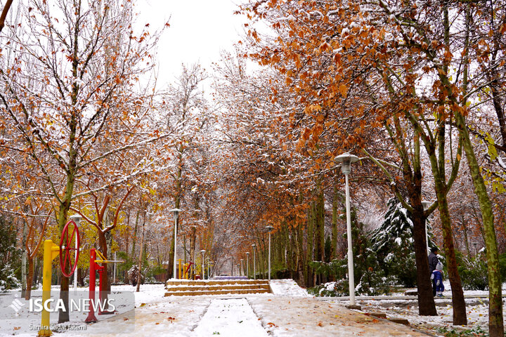 اصفهان برفی