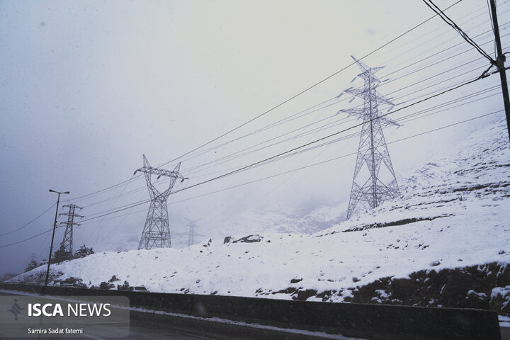 اصفهان برفی