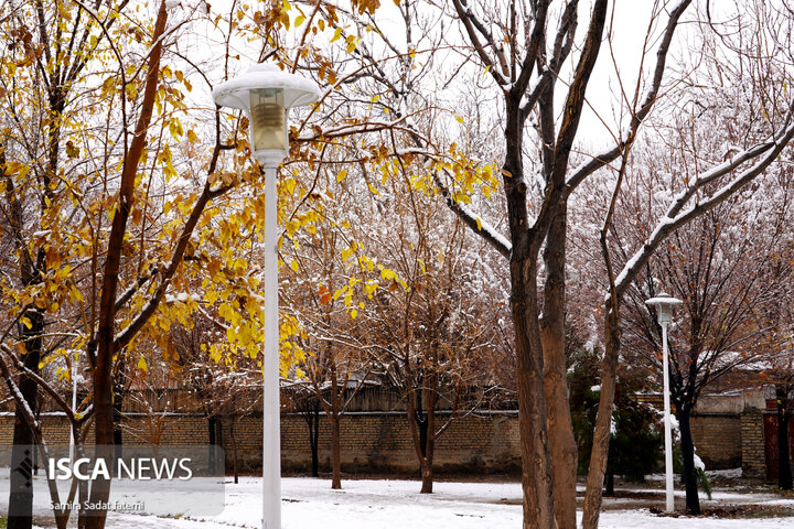 اصفهان برفی