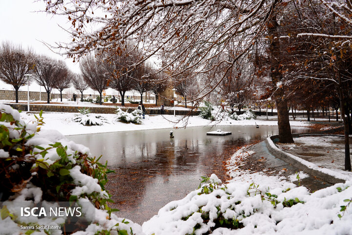 اصفهان برفی