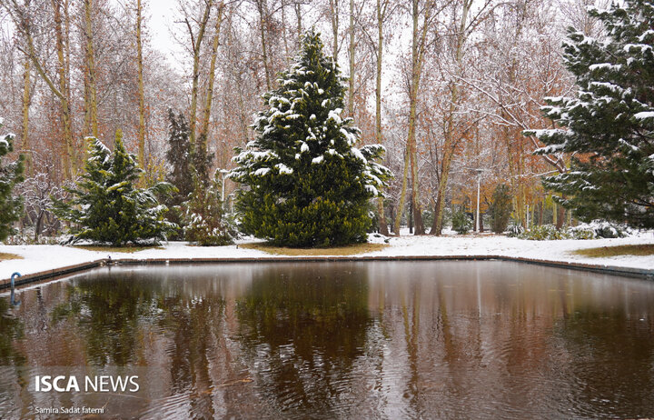 اصفهان برفی