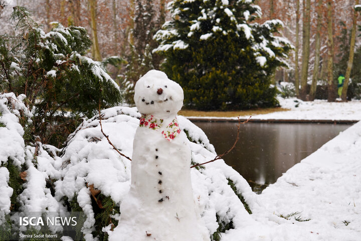 اصفهان برفی