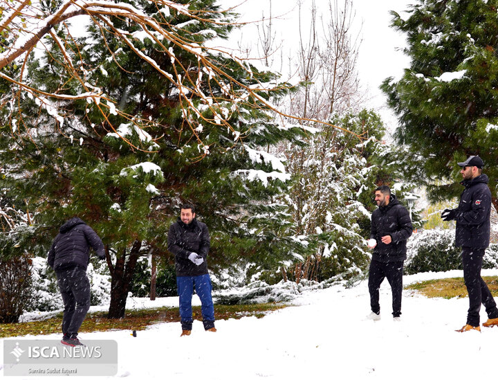 اصفهان برفی