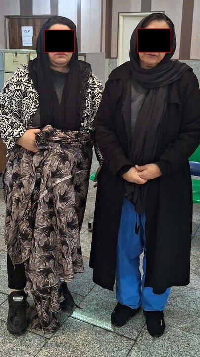 باند زنان سارق در بهشت زهرا منهدم شد + عکس