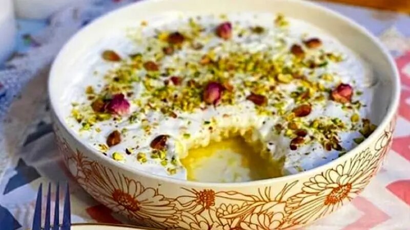 آموزش شیرینی پزی /طرز تهیه دسر برفی نارگیلی لطیف و خوشمزه