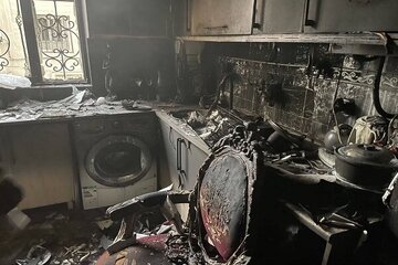 آتش‌سوزی منزل مسکونی در آمل ۲ کشته برجای گذاشت