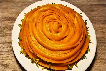 آموزش شیرینی پزی / طرز تهیه حلوای هویج به روش سنتی