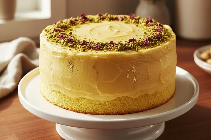 آموزش شیرینی پزی / طرز تهیه کیک زعفرانی با ماست آموزش شیرینی پزی / طرز تهیه کیک زعفرانی با ماست