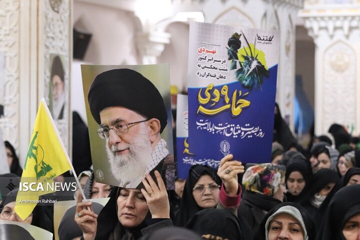 گرامیداشت حماسه 9 در اردبیل