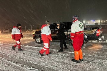 آماده‌باش هلال‌احمر در پی ورود سامانه بارشی جدید به کشور