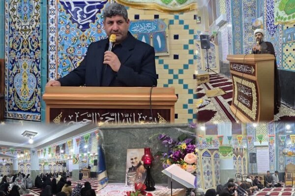 آیین افتتاحیه اعتکاف دانشجویان دانشگاه یاسوج همزمان با جشن میلاد امام علی (ع) برگزار شد