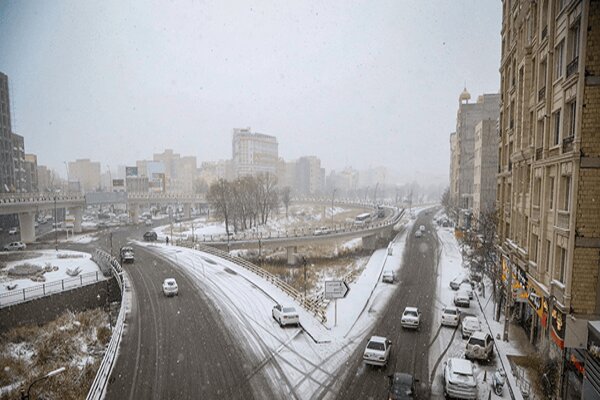 یخبندان شبانه و صبحگاهی در اردبیل