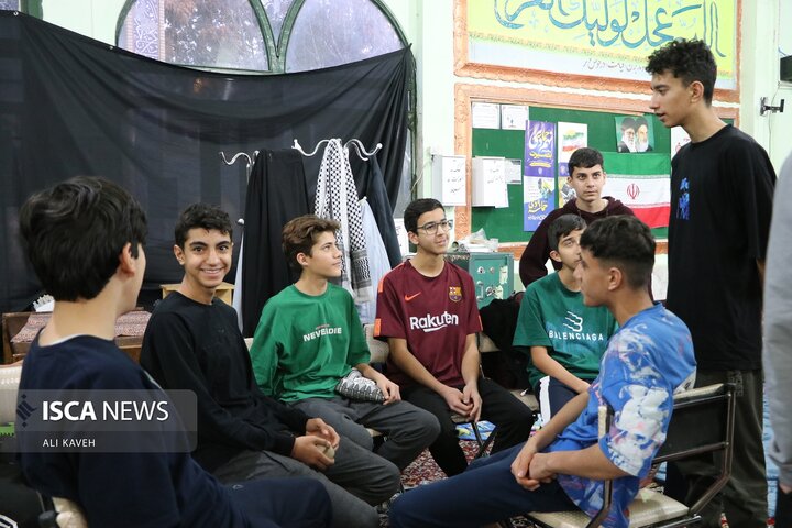 اعتکاف دانش آموزی خراسان شمالی