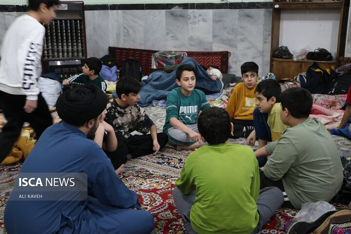 اعتکاف دانش آموزی خراسان شمالی