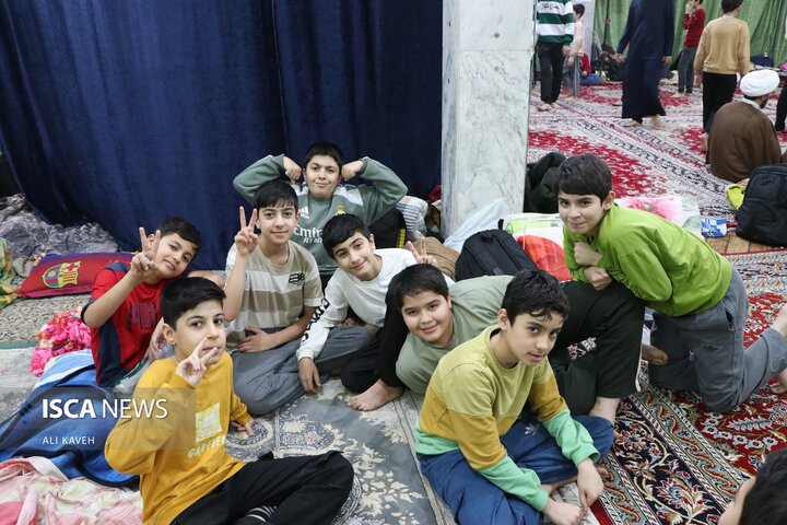 اعتکاف دانش آموزی خراسان شمالی